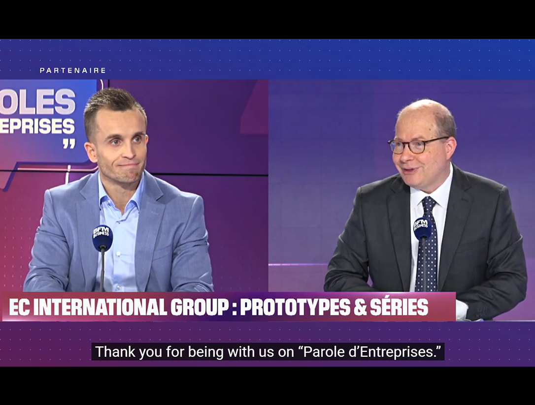 BFM Business: Jérémy Duchoud, CEO de EC International Group